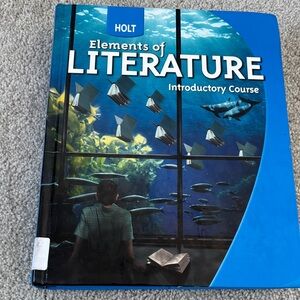 Elements of Literature Introductory Course Book - Blue Cover
